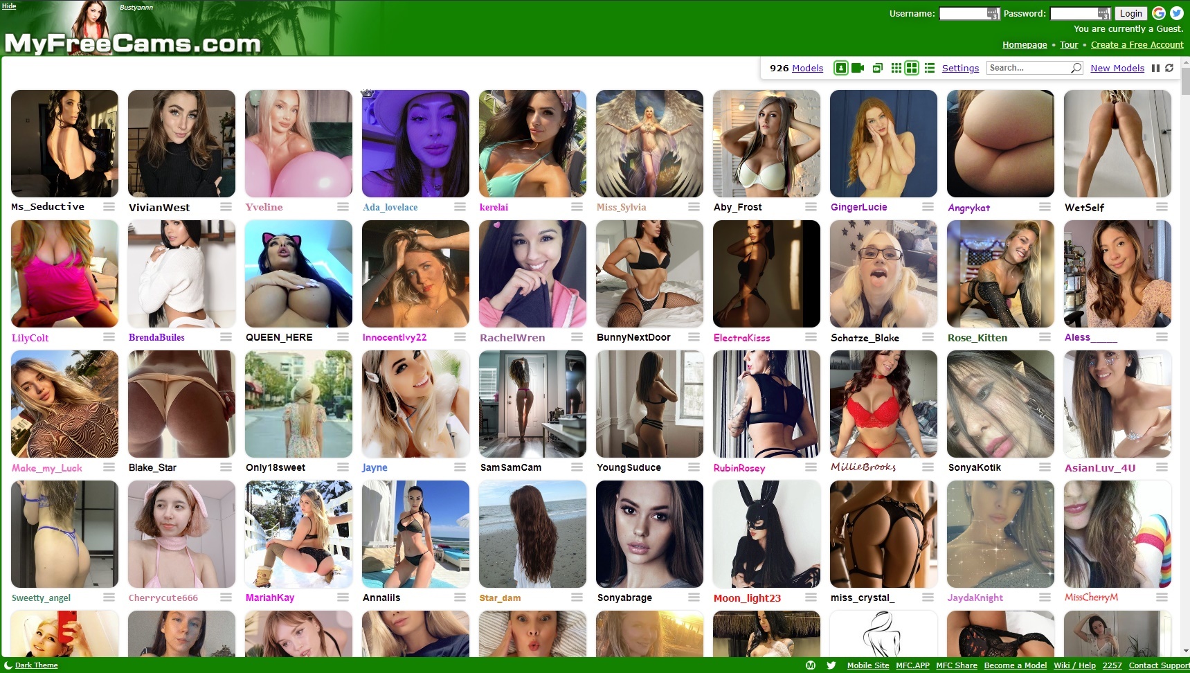 Conheça o site Adulto MyFreeCams.com